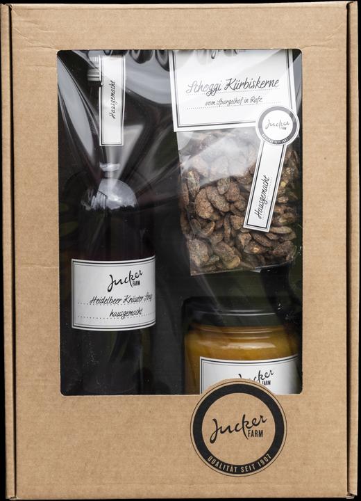 Jucker Farm Geschenkbox mit Sichtfenster