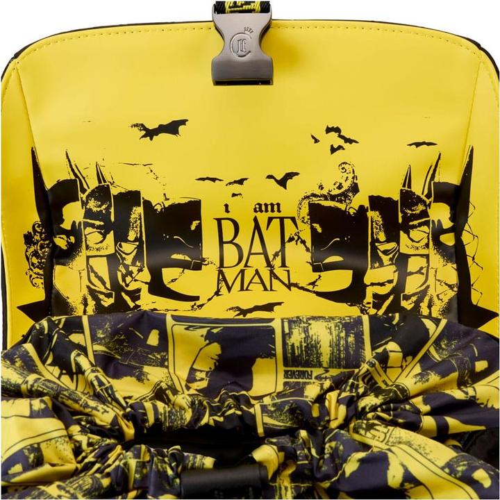 Actual product image Loungefly Batman by Backpack 85th Anniversary The Travelr