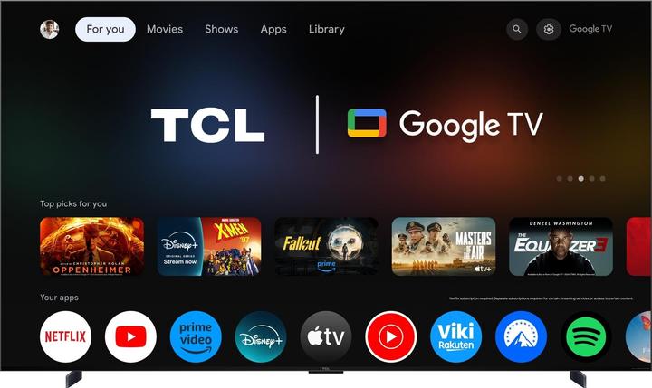 Produktbild TCL 98C7K (98", Mini-LED, 4K, 2025)