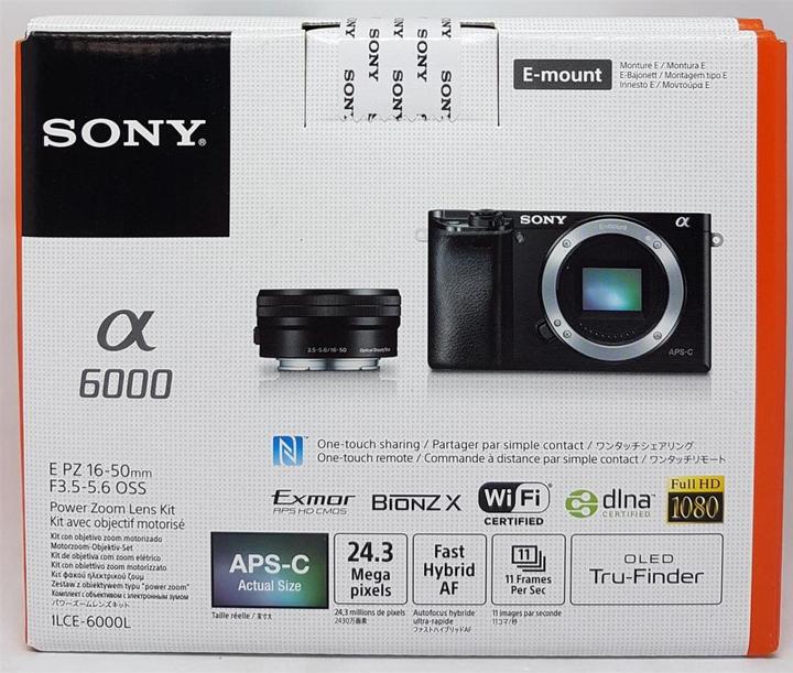 Immagine prodotto Sony Alpha 6000 (16 - 50 mm, 24 Mpx, APS-C / DX)