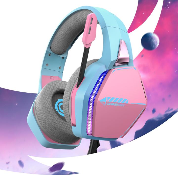 Image du produit Oniverse Gaming Headset Nebula - Diva Pink (Filaire)