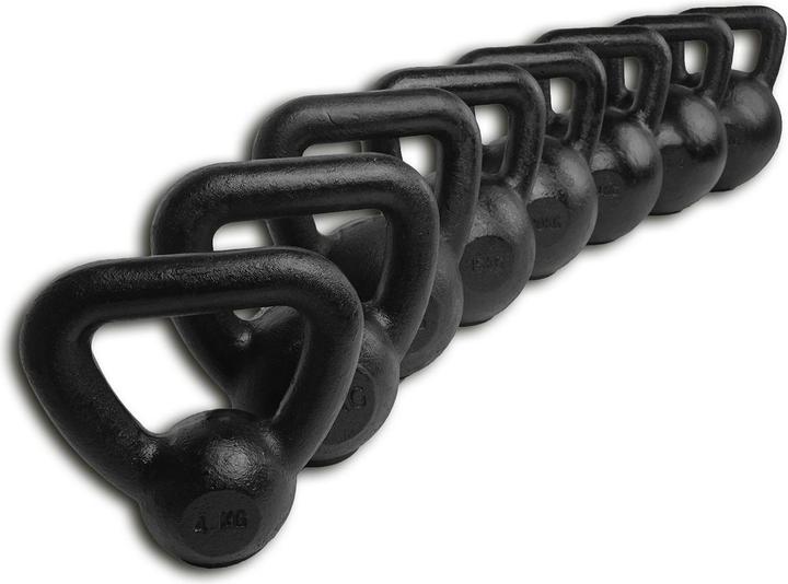Image du produit Tunturi Gusseisen Kettlebell mit Gummi Boden (1 x 12 kg)
