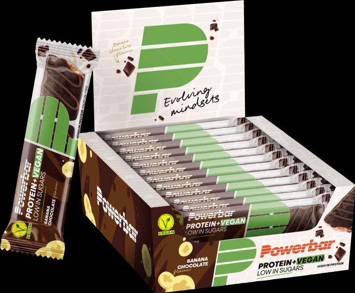 Image du produit Powerbar Protein Plus Low Sugar Vegan (Banana Chocolate, 1 pcs, 504 g)