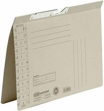 Produktbild Elba Pendelhefter, DIN A4, Manilakarton, 320 g-qm, grau (A4, 1 x)