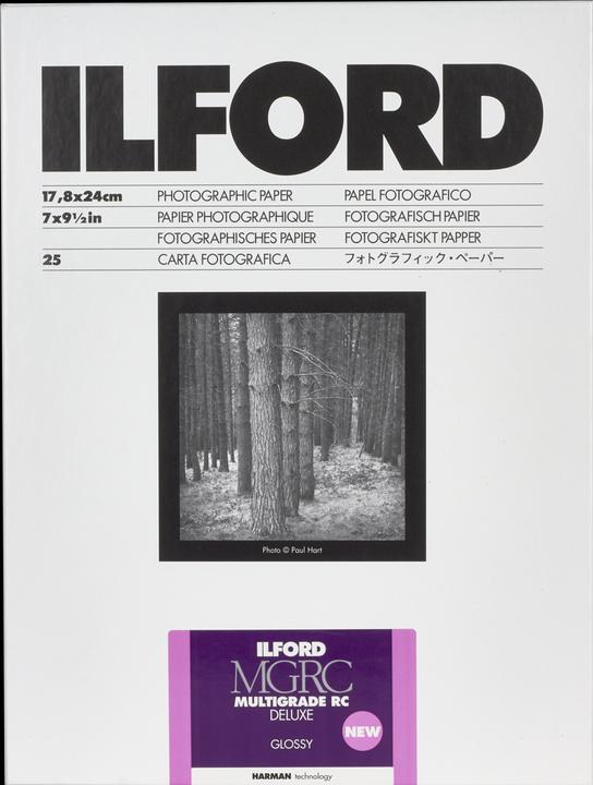 Image du produit Ilford 1x 25 MG RC DL 1M 18x24 (190 g/m², 18 x 24 cm, 25 x)