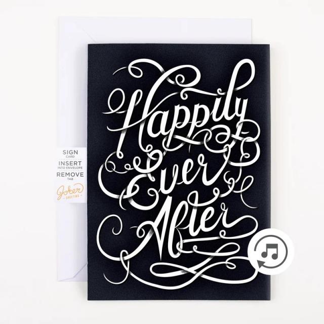 Image du produit Joker Greeting Carte musicale infinie Happily Ever After - (1 pcs)