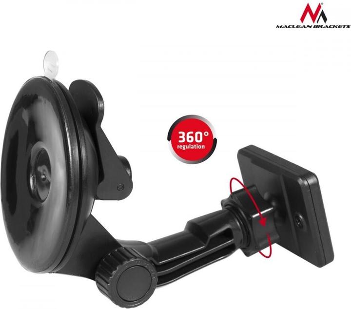 Actual product image Maclean Universal Car Magnetic Holder Mobile Tablet Smartphone for 10-inch 360° Rotary