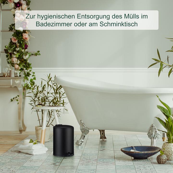 Productafbeelding Relaxdays Badkamer afvalemmer (3 l)