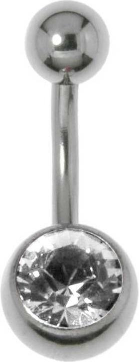 Bijouteria Bauchpiercing (Edelstahl, Zirkonia)