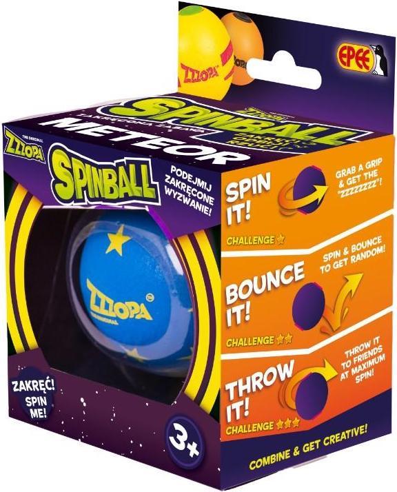 Produktbild EPEE Spinball Ball Blue fun with a yellow meteor (9.50 cm)