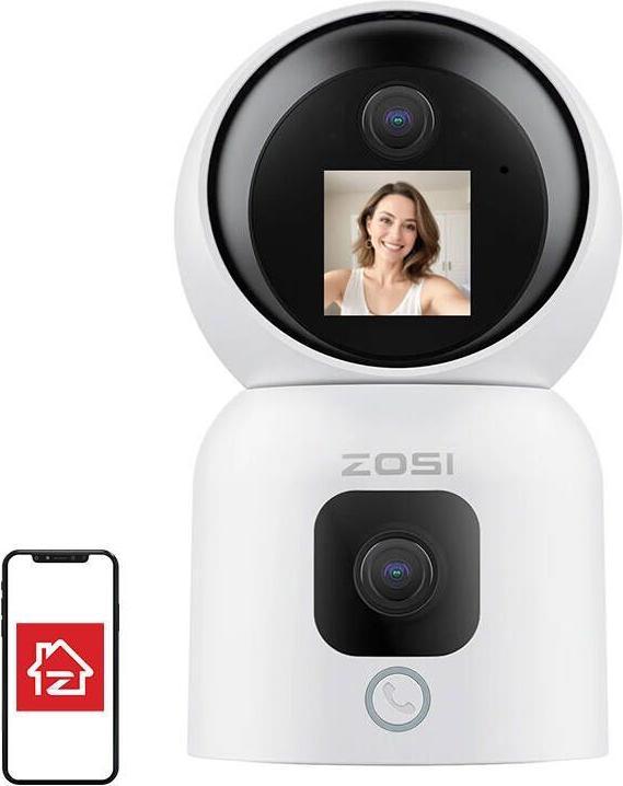 Produktbild Zosi IP Indoor Camera C528M WiFi 5G Dual 6MP (2304 x 1296 Pixels)