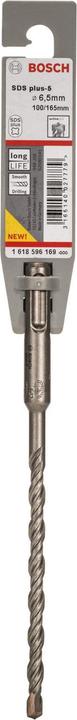 Actual product image Bosch Professional Zubehör Hammer drill SDS plus-5, 6.5 x 100 x 165 mm (6.5 mm)
