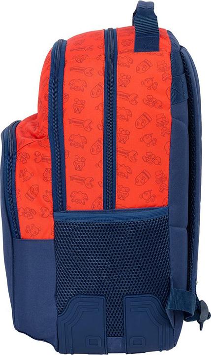 Actual product image Super School Bag Mario Trick Red Dark blue 32 x 42 x 15 cm