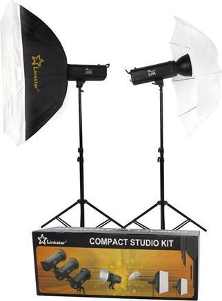 Immagine prodotto Linkstar Set flash da studio LFK-500D digitale (500 W, Set)