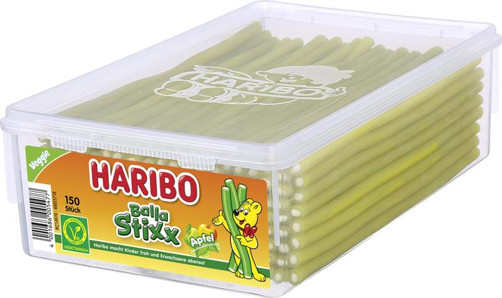 Produktbild Haribo Balla Stixx Apfel vegetarisch 150er (1 Stk., 1125 g)