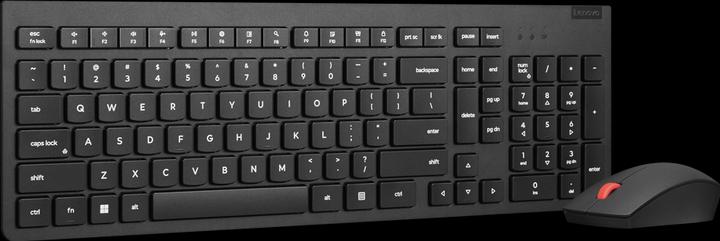 Produktbild Lenovo Essential Wireless Combo Keyboard & Mouse Gen2 Black German 129 (DE, Kabellos)