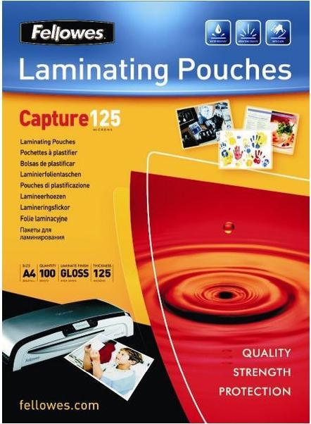 Produktbild Fellowes Capture 125 (A4, 25 Stück, 125 µm)