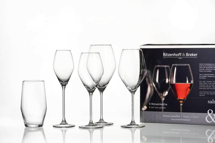 Produktbild Ritzenhoff & Breker Rotweingläser Salsa (47 cl, 6 Gläser, Rotweingläser)