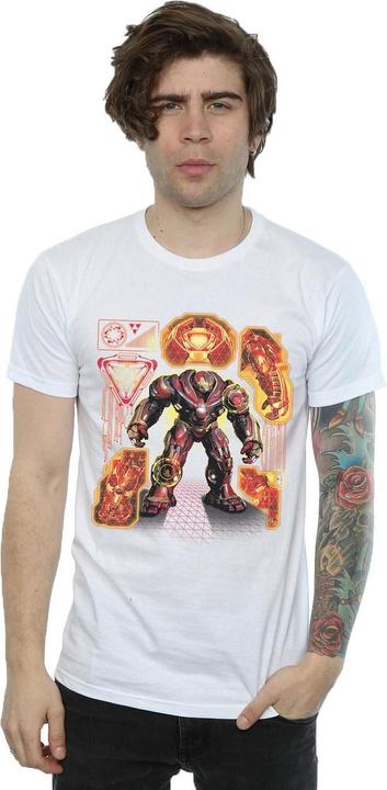 Produktbild Avengers Infinity War Hulkbuster Blaupause TShirt (3XL)