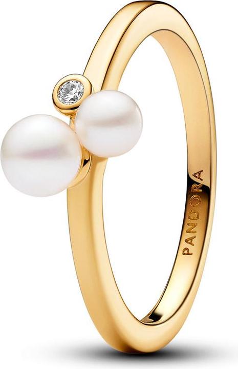 Pandora Duo Süsswasserzuchtperlen Ring (56)