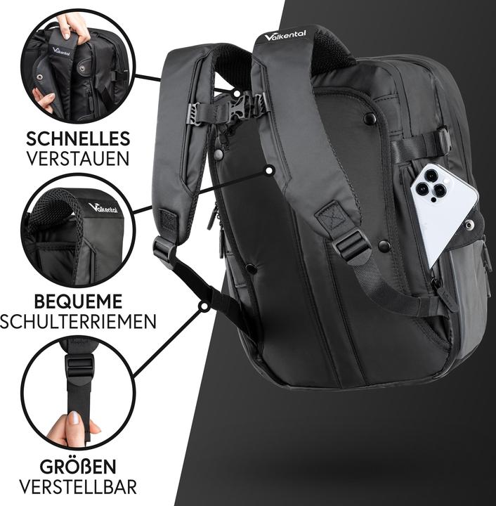 Produktbild Valkental ValkBusiness (22 l, Gepäckträgertasche)