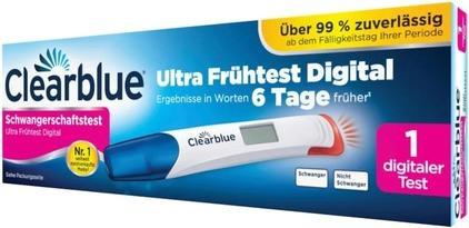 Actual product image Clearblue Pregnancy test, 1 piece (1 x)