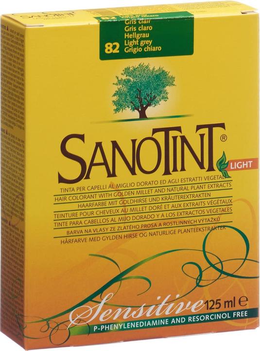 Sanotint Sensitive Light Haarfarbe 82 hellgrau (82 Hellgrau)