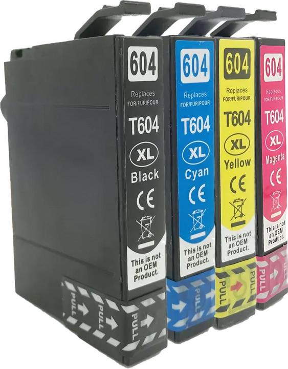 Produktbild Hermex Kompatible Tintenpatrone XL für Epson Expression Home XP-4200 (M, C, Y, BK)