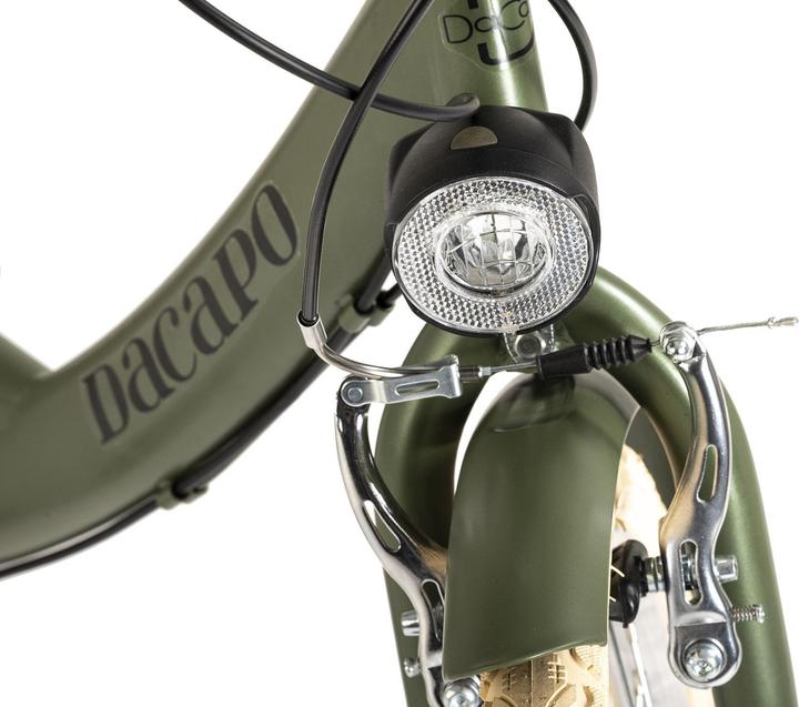 Actual product image Damenfahrrad 26" Toscana Damen Bike Grün Oregano 6 Gänge RH 41 cm (41 cm)