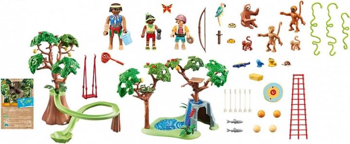 Actual product image Playmobil Tropical jungle playground (71142, Playmobil Wiltopia)