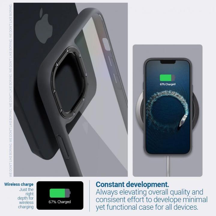 Produktbild Spigen Skyfall iPhone 14 Plus case - Black (Apple iPhone 14 Plus)