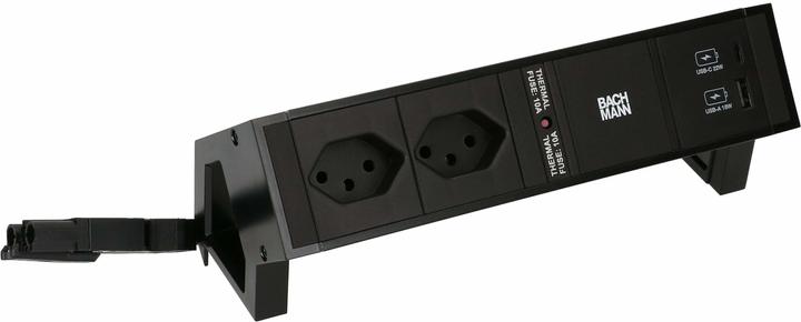 Image du produit Bachmann Desk 2 (2 x, Type 13, USB-A, USB-C, 0.20 m)