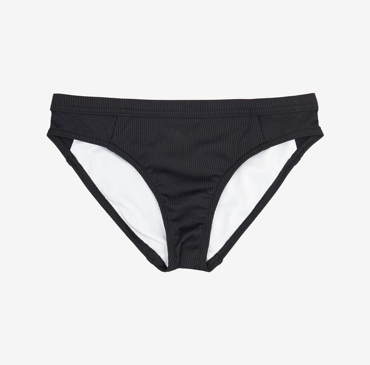 Olaian Bikini-Hose Surfen Mädchen Alma Hao schwarz
