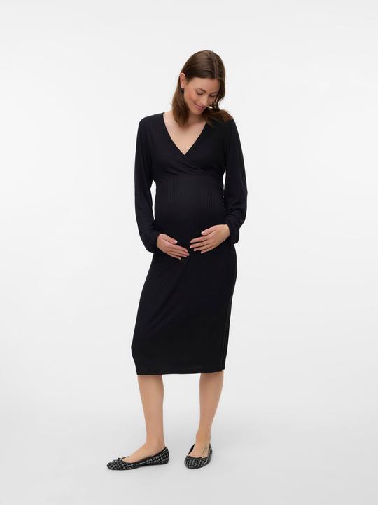 Image du produit Mamalicious Coupe normale Col en V Robe midi (XL)