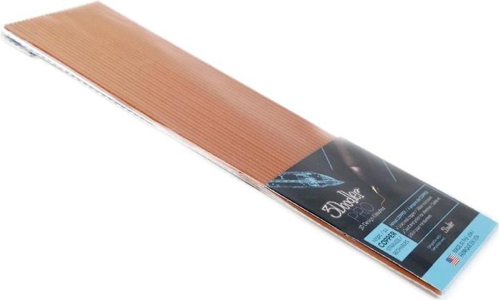 3Doodler Filament Pro+ 25 Kupfer braunrot"Copper" (Metall, 122 g, Braun)