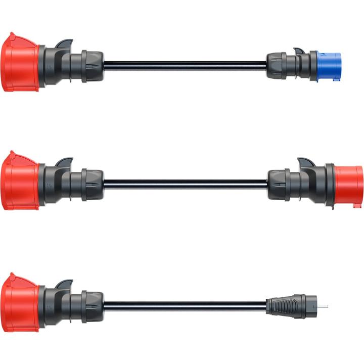 Go-E Adapter Gemini flex 22 kW to set of 3 (CEE 16, CEE 32, 16 kW, 16 A, 0.30 m)