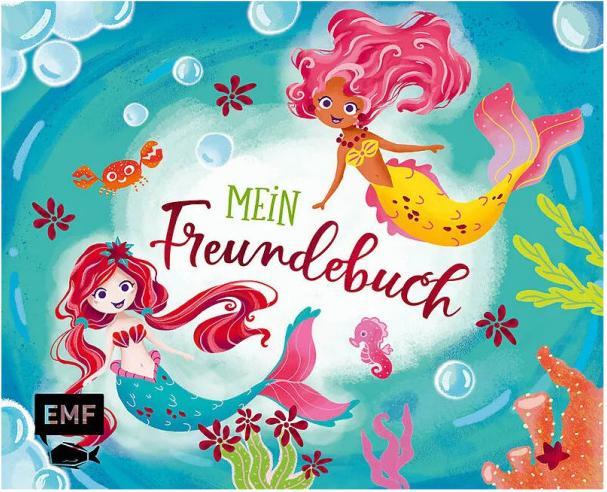 Productafbeelding Vriendenboek - Zeemeermin (Duits)
