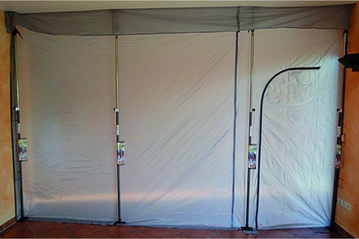 Werkstarck Staubschutzwand Komplett-Set (3100 mm)
