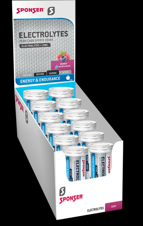 Sponser Electrolytes Tabs (Baies, 12 x)