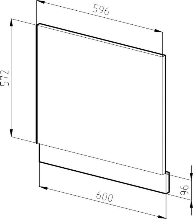 Actual product image Vicco Frontblende R-Line