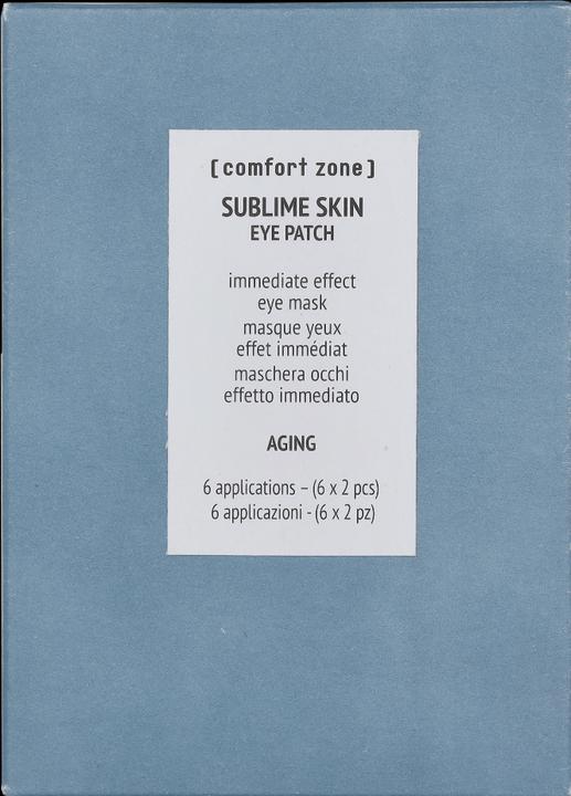 Immagine prodotto Comfort Zone Toppa per gli occhi Sublime Skin (6 ml)