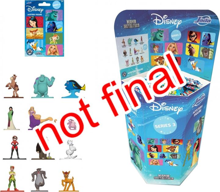 Actual product image Jada Disney blind bag display wave 3