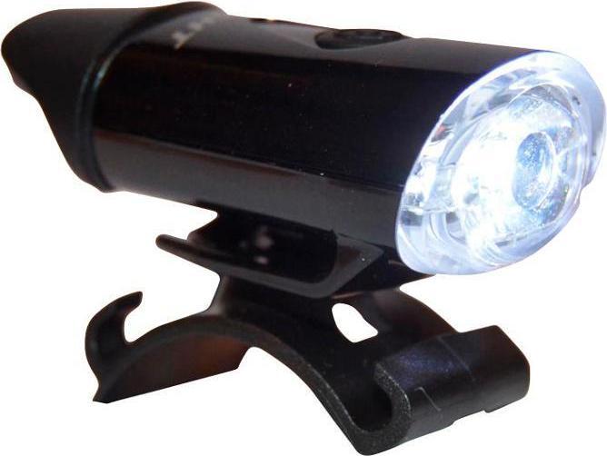 Actual product image Optimiz 40 lumen 1 led 4-mode front usb charging light for handlebars