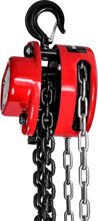 Actual product image Steinberg Kettenzug Flaschenzug Kettenflaschenzug Hebezug Handkettenzug 1 T Kette 12 m