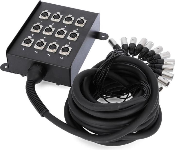 Actual product image AH Cables Multicore cable 10 m K12C10 An (0.33 m, XLR)