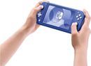 Actual product image Nintendo Switch Lite Blue - without adapter
