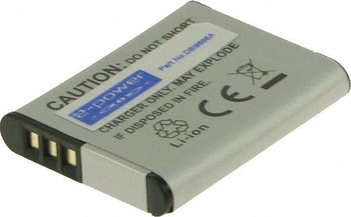 Image du produit 2-Power Batterie d'appareil photo numérique 3.7V 730mAh (Batterie de l'appareil photo)