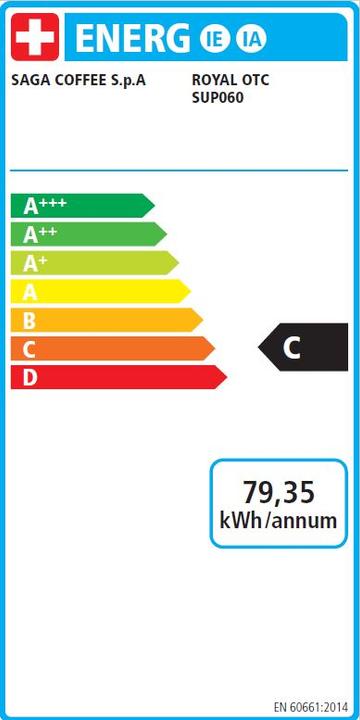 Energie-Label Saeco New Royal OTC