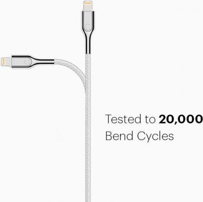 Image du produit Cygnett Câble blindé Lightning vers USB-A 2M -Wh (2 m, USB 3.0, 12 W)