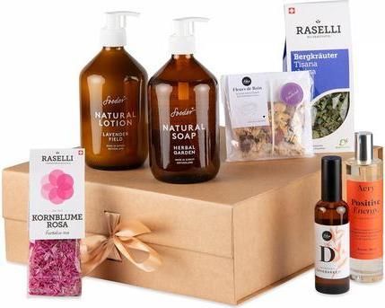 Geschenkidee Premium Geschenkset XXL Wellness Auszeit für dich